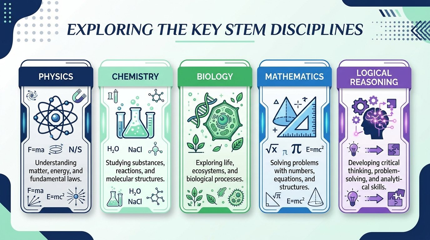 Bajaj Science Olympiad 5 Key STEM Disciplines