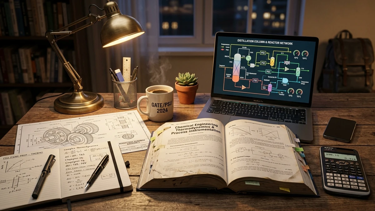 CPCL JEA CBT Exam Preparation Study Desk and Technical Engineering Handbook