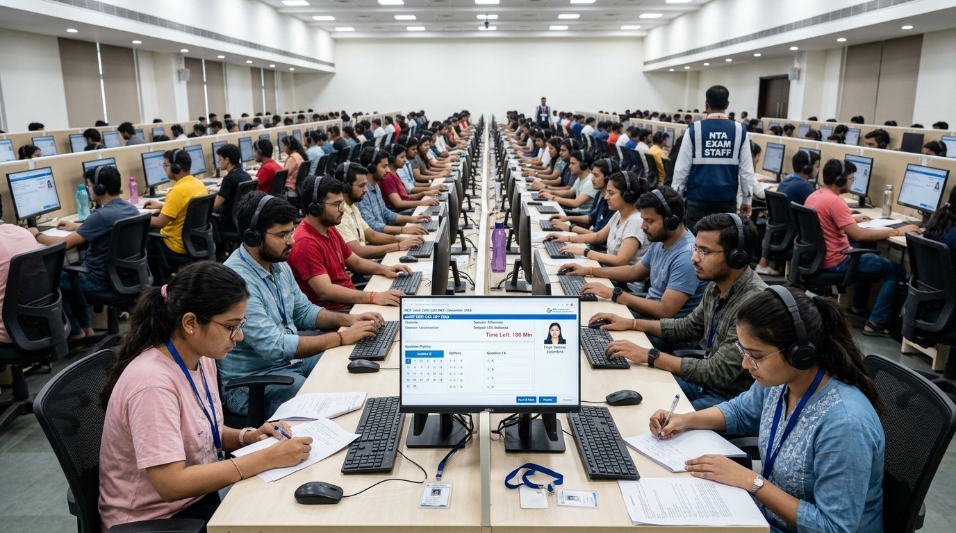 CSIR NET December 2026 Computer Based Examination Hall