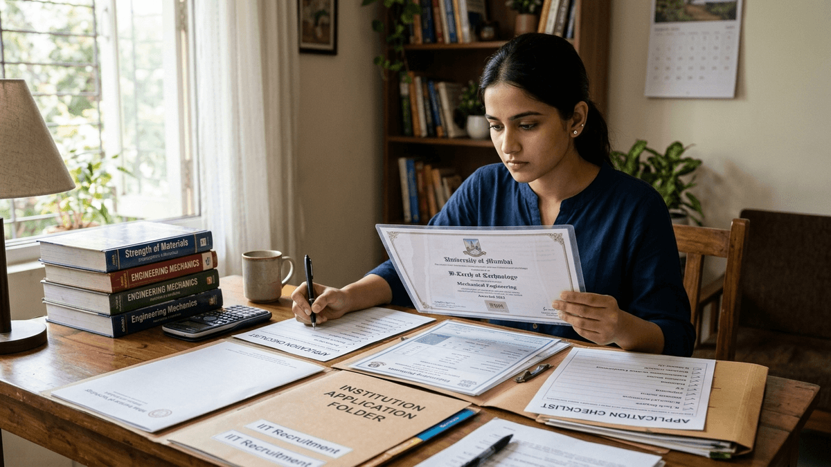 Educational qualifications and experience for IIIT Dharwad non-teaching posts