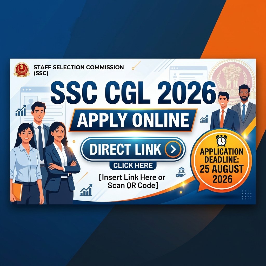 SSC CGL Apply Banner