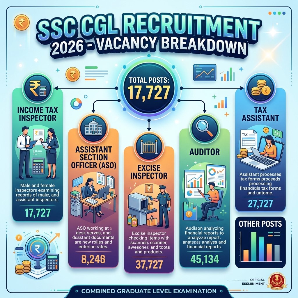 SSC CGL Vacancy Banner