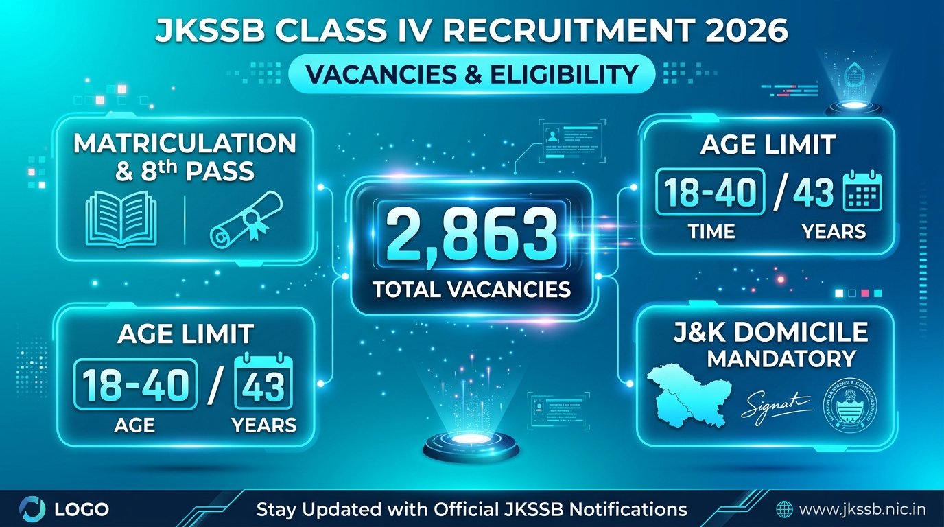 JKSSB Class IV Vacancies and Eligibility Criteria 2026