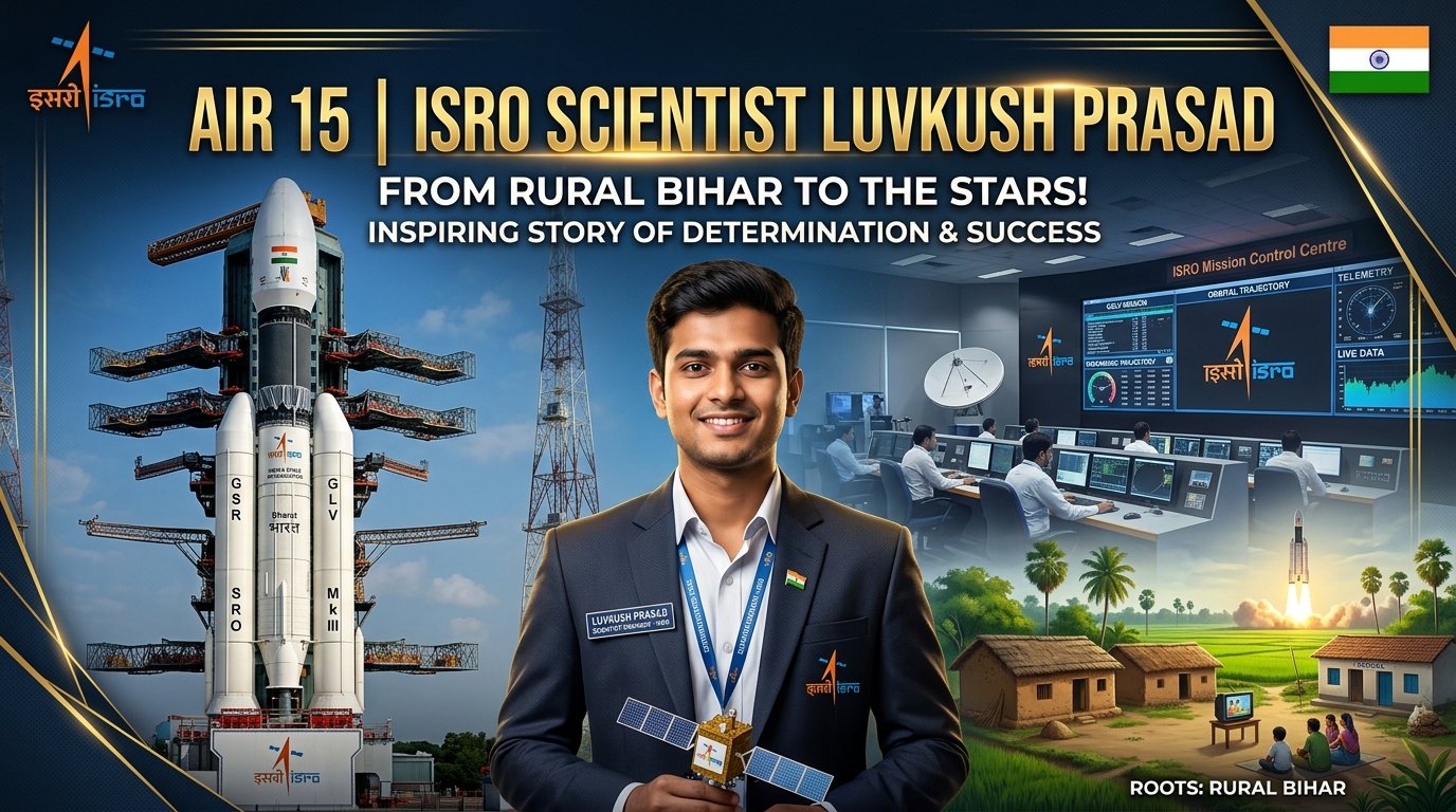 ISRO Scientist Success Story: बिहार के गांव से निकलकर नौकरी करते हुए AIR 15 हासिल कर वैज्ञानिक बने लवकुश प्रसाद