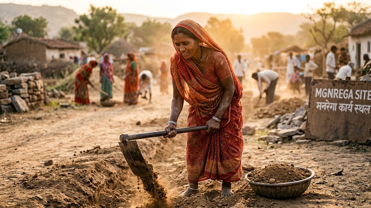 MGNREGA worker mother and son's UPSC success story