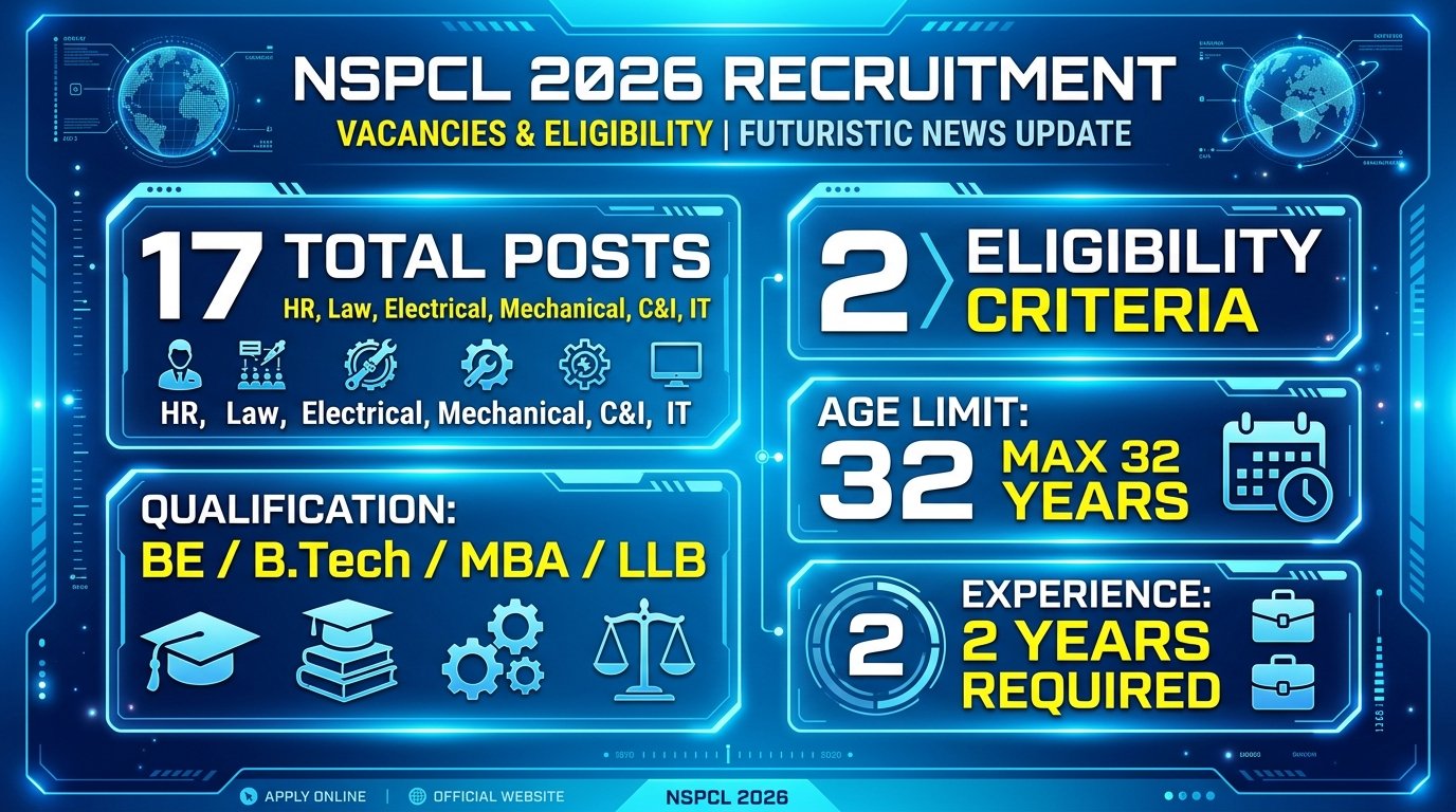 NSPCL Vacancies and Eligibility Criteria 2026