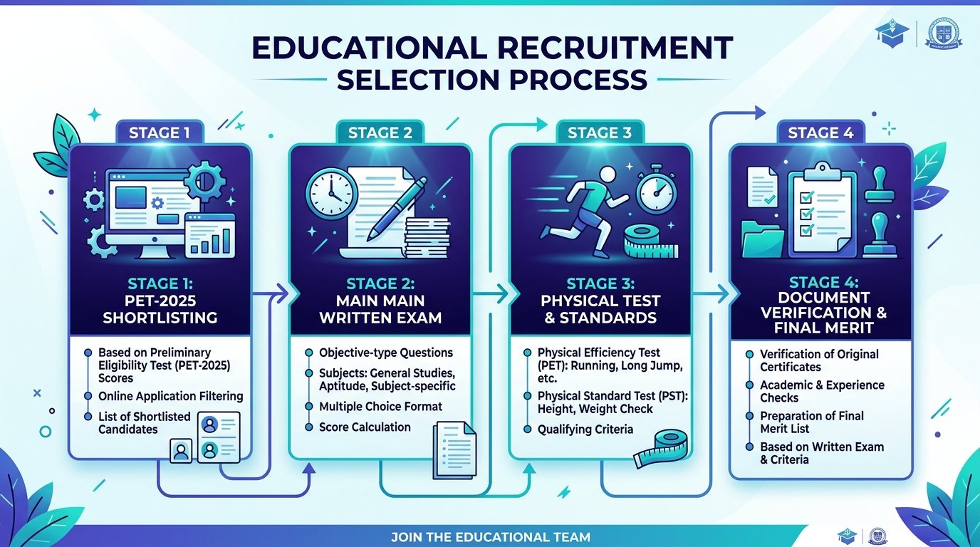 UPSSSC Youth Welfare Officer selection process 2026